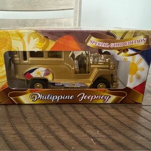 Special Gold Edition Philippine Jeepney Model